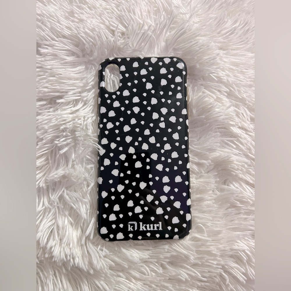 black & white iphone xs max phone case